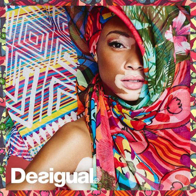 Angel has a great variety of Desigual scarves from the Spring-Summer 2015 collection.