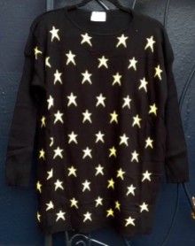 Compañía Fantástica STAR sweater. $72. photo by angelvancouver.com