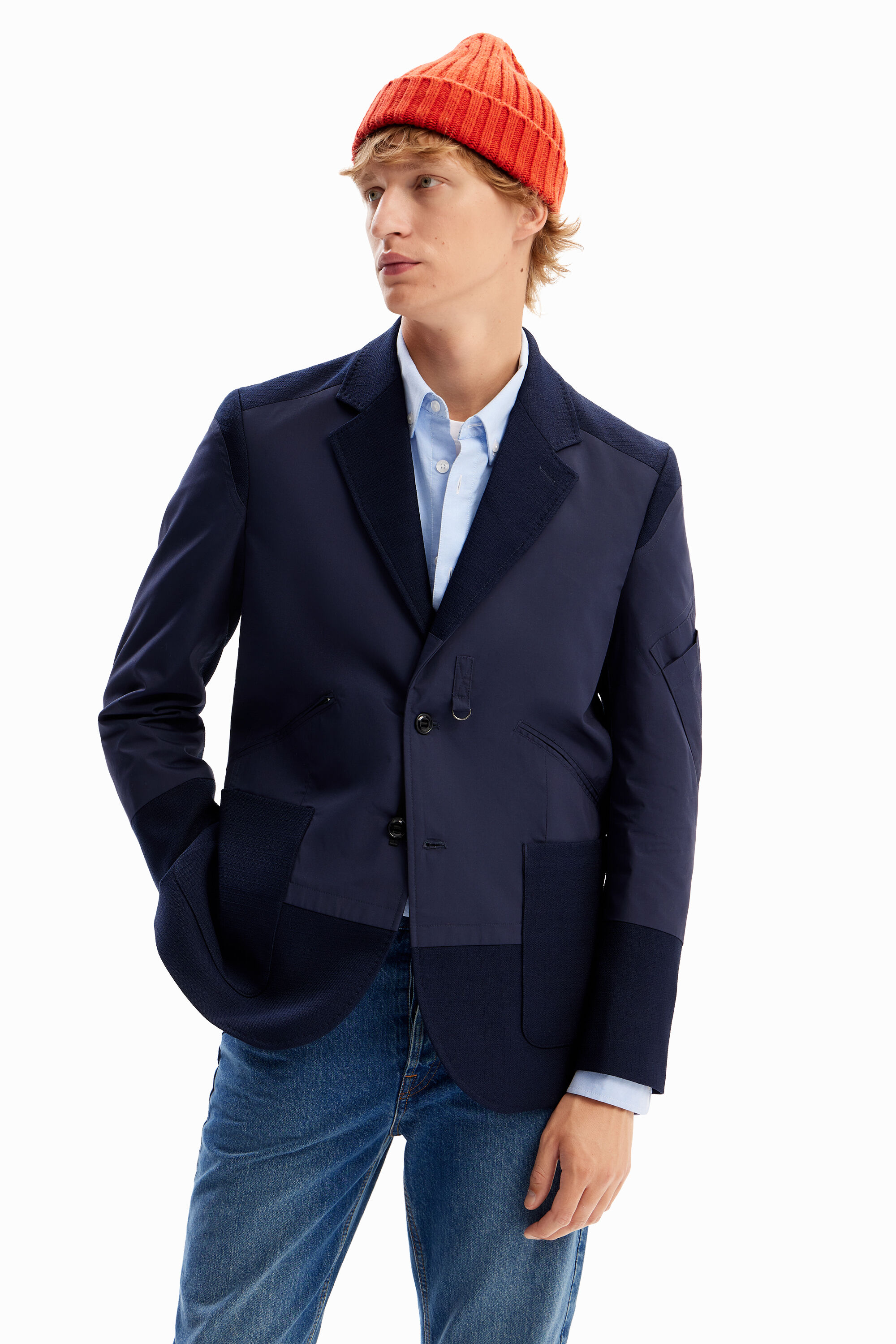Desigual BRAD hybride blazer for men, Fall-Winter 2023 collection