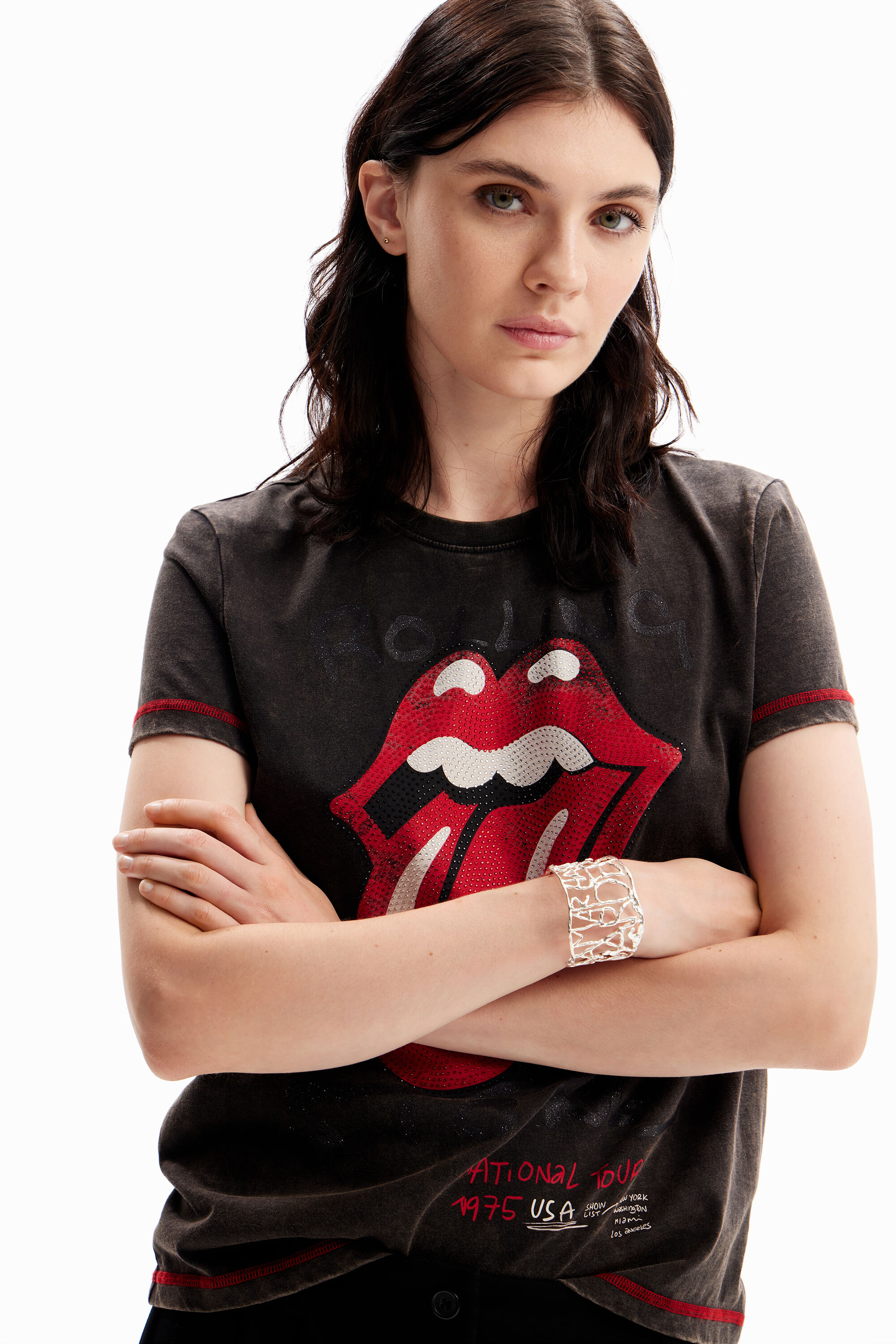 Desigual Rollinng Stones T-shirt Fall 2023 collection