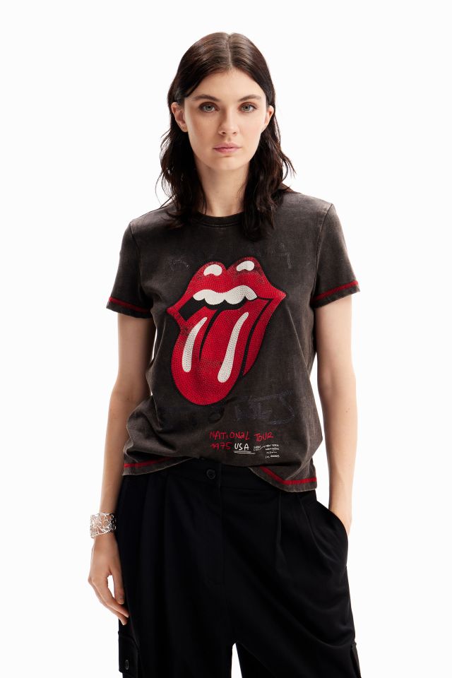Desigual Rollinng Stones T-shirt Fall 2023 collection