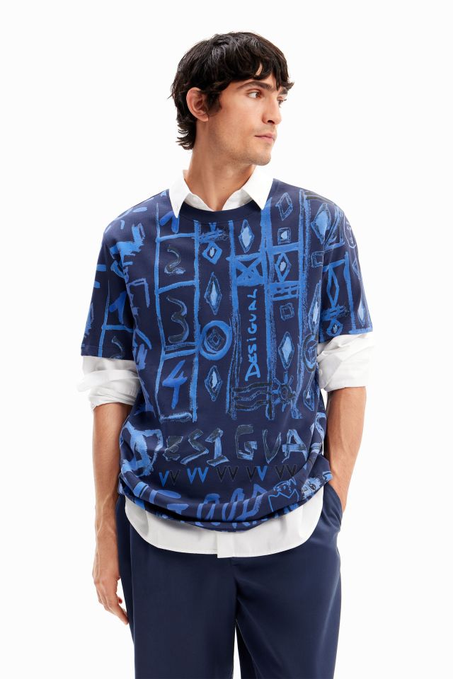 Desigual HARRY T-shirt Spring-Summer 2024 collection for men